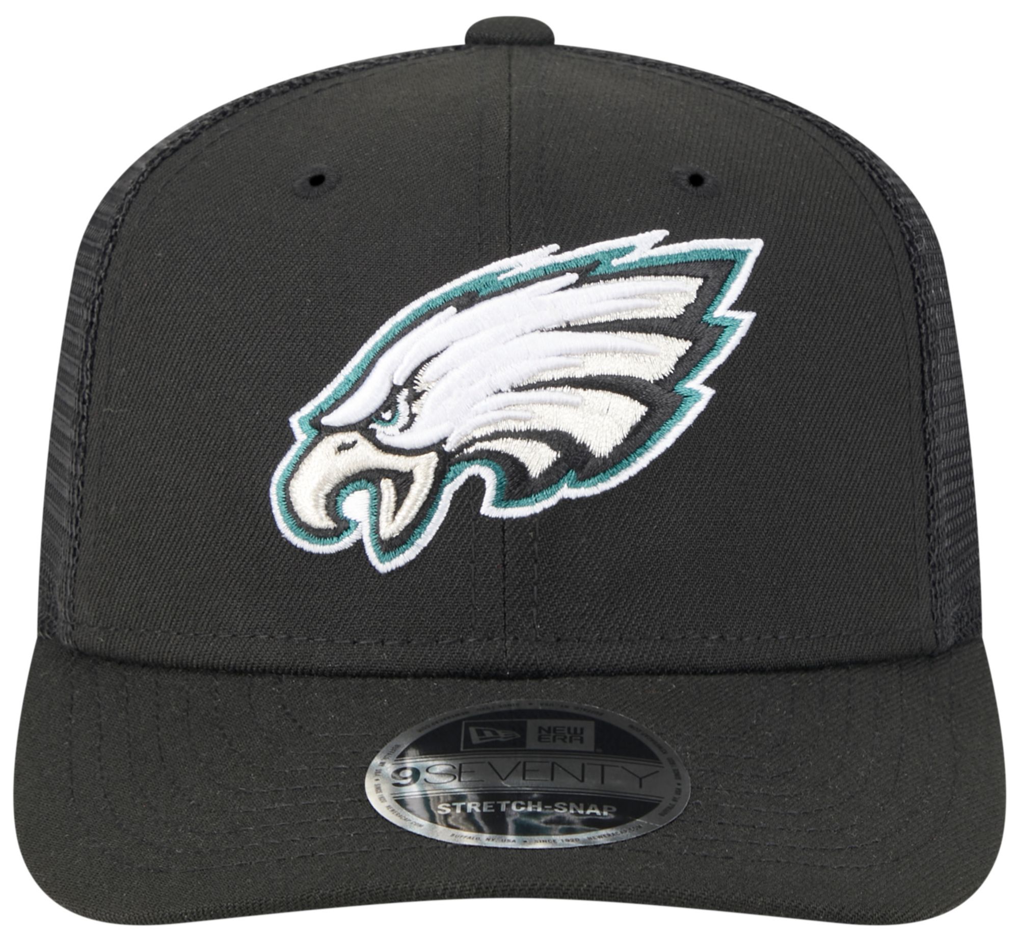 New Era Adult Philadelphia Eagles Black 9Seventy Adjustable Trucker Hat product image