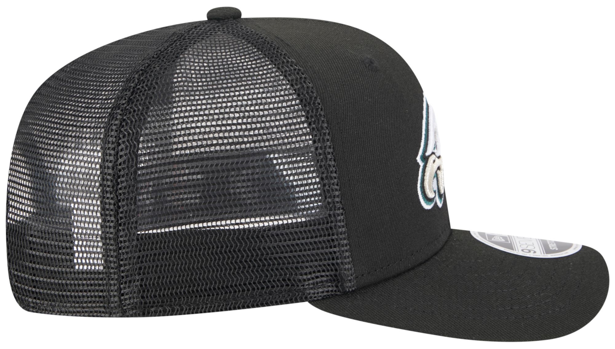 New Era Adult Philadelphia Eagles Black 9Seventy Adjustable Trucker Hat product image