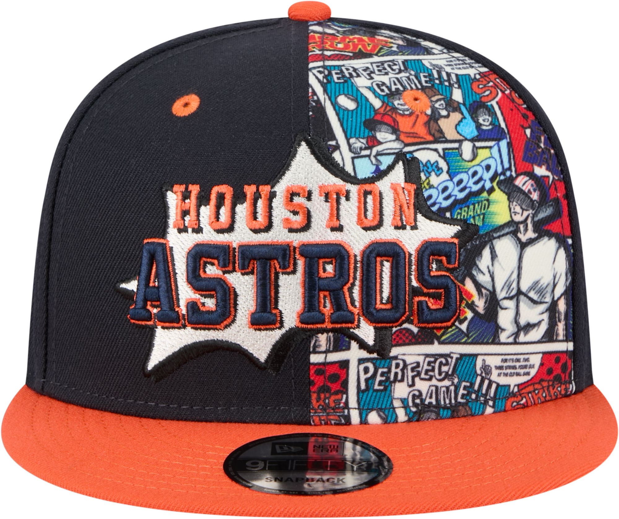 New Era Youth Houston Astros Players' Weekend Navy 9Fifty Adjustable Hat product image
