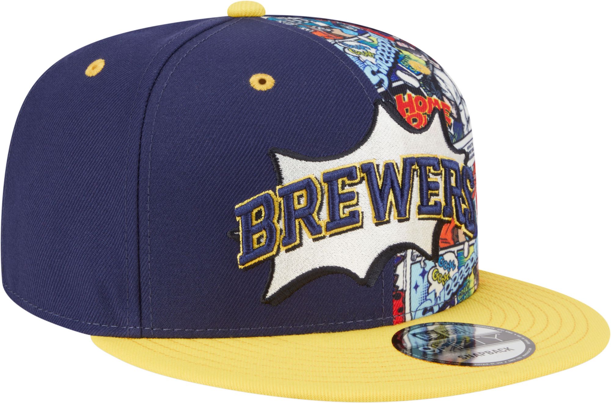 New Era Youth Milwaukee Brewers Players' Weekend Navy 9Fifty Adjustable Hat product image