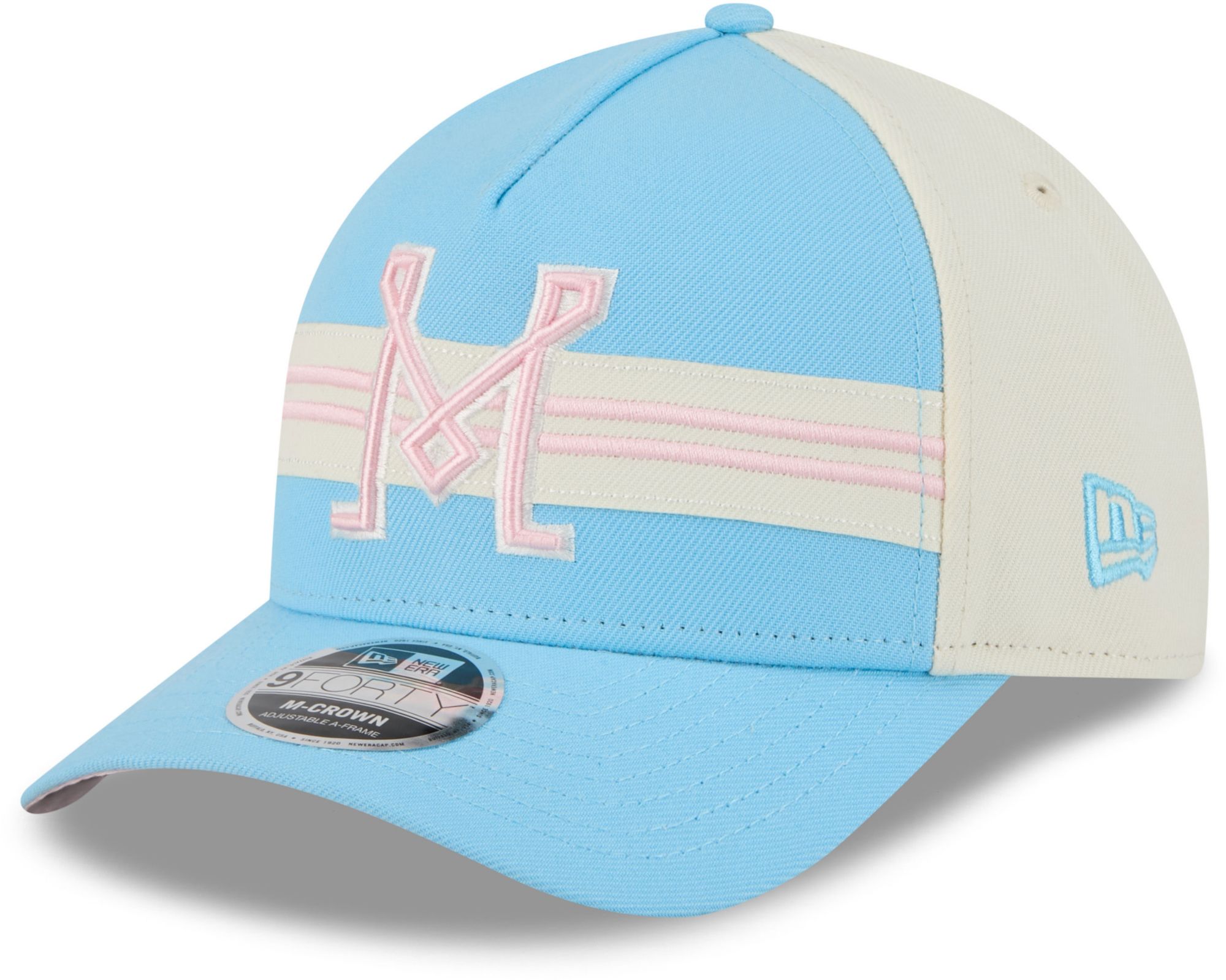 New Era Adult Inter Miami CF 2025 Light Blue Jersey Hook Third 9Forty A-Frame Adjustable Hat product image