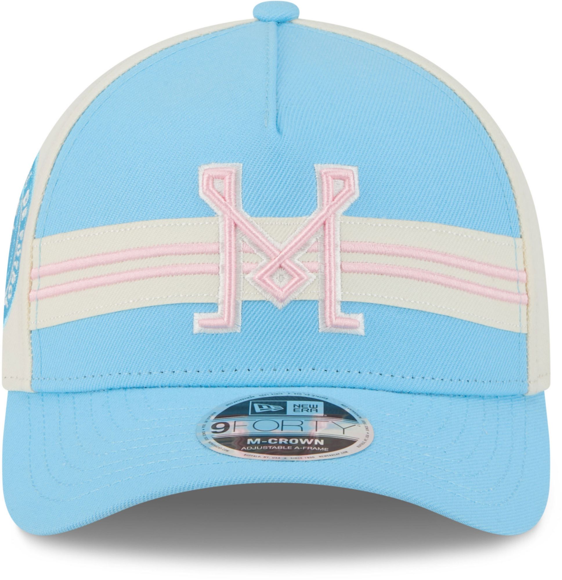 New Era Adult Inter Miami CF 2025 Light Blue Jersey Hook Third 9Forty A-Frame Adjustable Hat product image