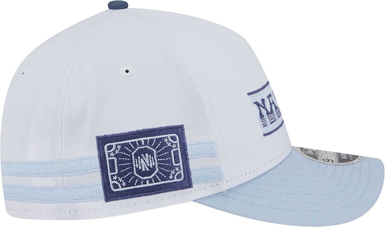 New Era Adult Nashville SC 2025 White Jersey Hook Third 9Forty A-Frame Adjustable Hat product image