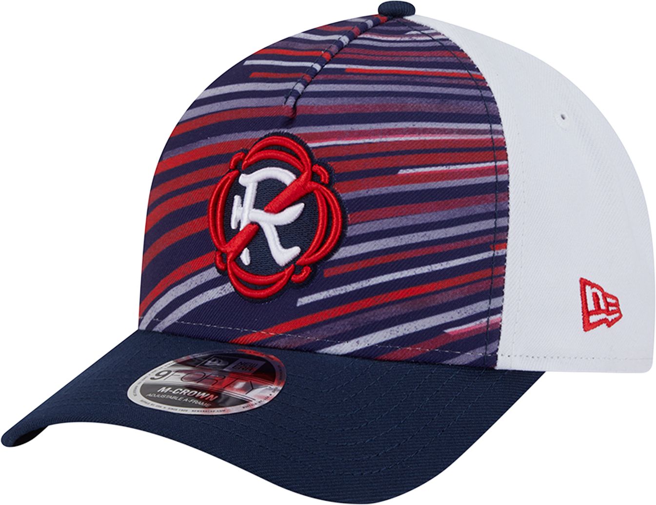 New Era Adult New England Revolution 2025 Navy Jersey Hook Third 9Forty A-Frame Adjustable Hat product image