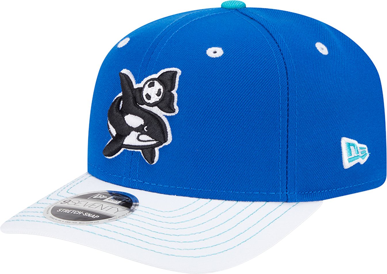 New Era Adult Seattle Sounders Blue Jersey Hook Third 9Seventy Adjustable Stretch-Snap Hat product image