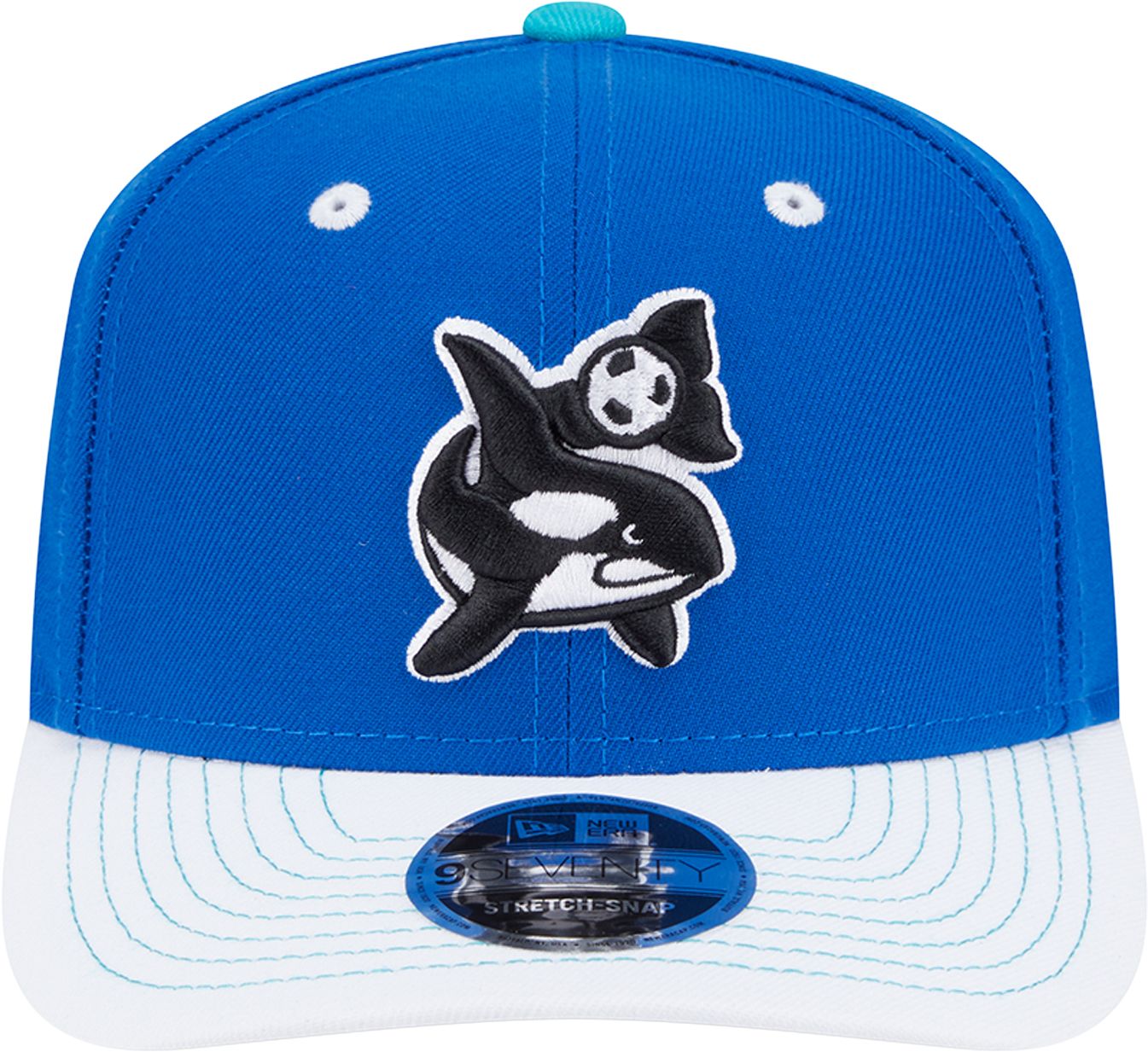 New Era Adult Seattle Sounders Blue Jersey Hook Third 9Seventy Adjustable Stretch-Snap Hat product image