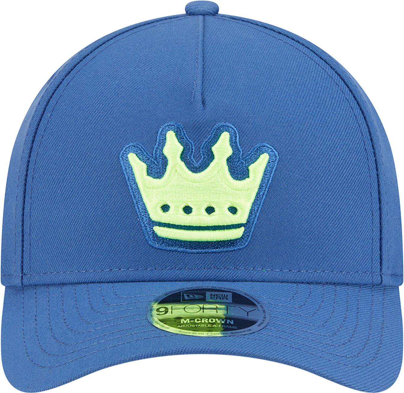 New Era Youth Charlotte FC 2025 Blue Jersey Hook Third 9Forty A-Frame Adjustable Hat product image