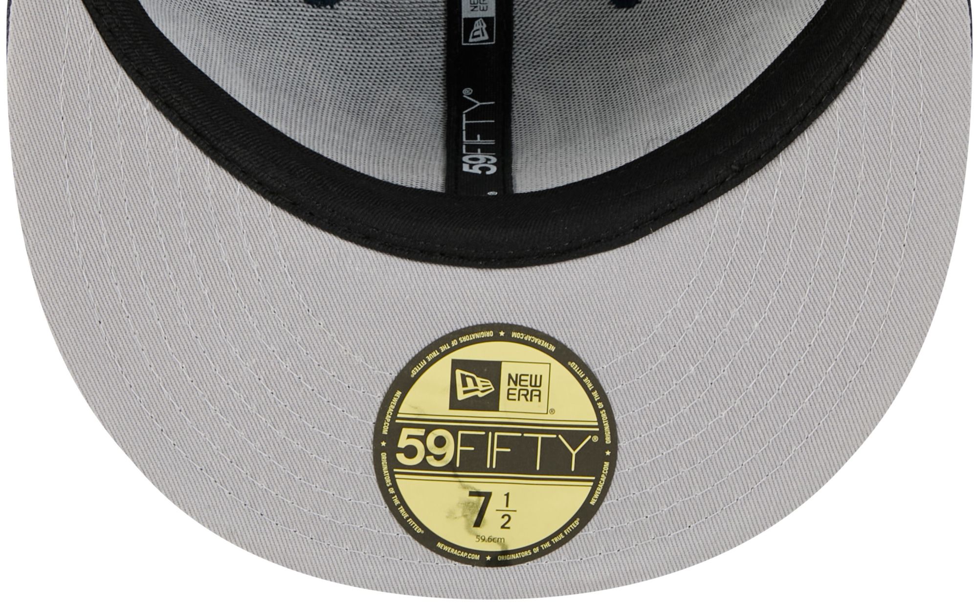 New Era Adult Chicago Bears Navy Oversized 59Fifty Fitted Hat product image