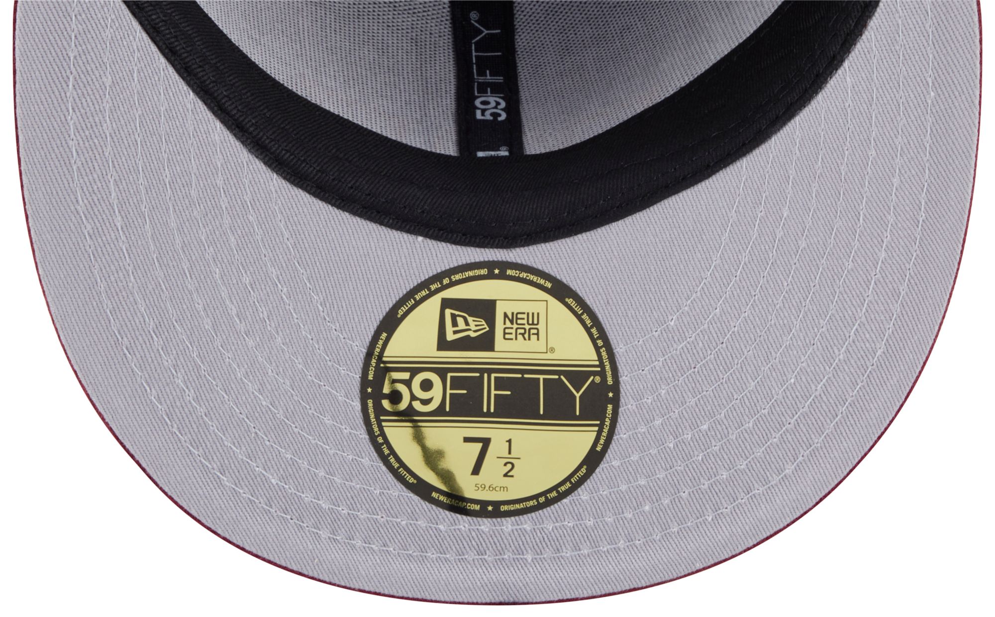 New Era Adult Washington Commanders Maroon Oversized 59Fifty Fitted Hat product image