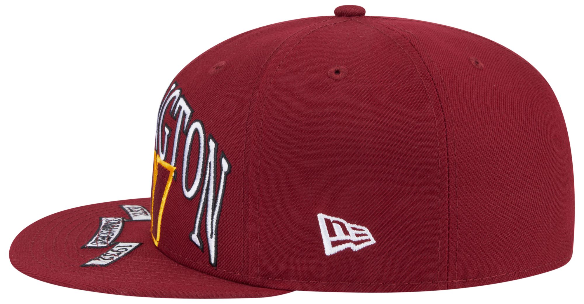 New Era Adult Washington Commanders Maroon Oversized 59Fifty Fitted Hat product image