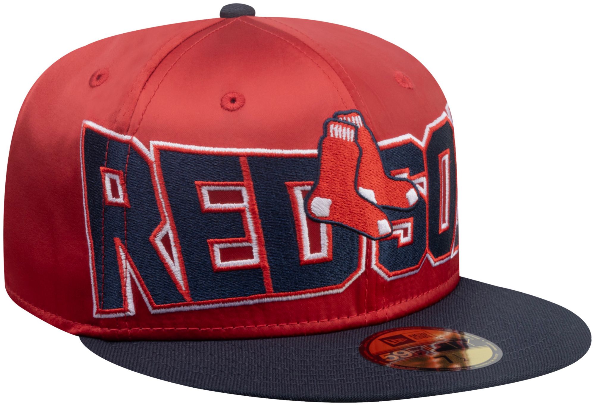 New Era Adult Boston Red Sox Red Satin 59Fifty Fitted Hat product image
