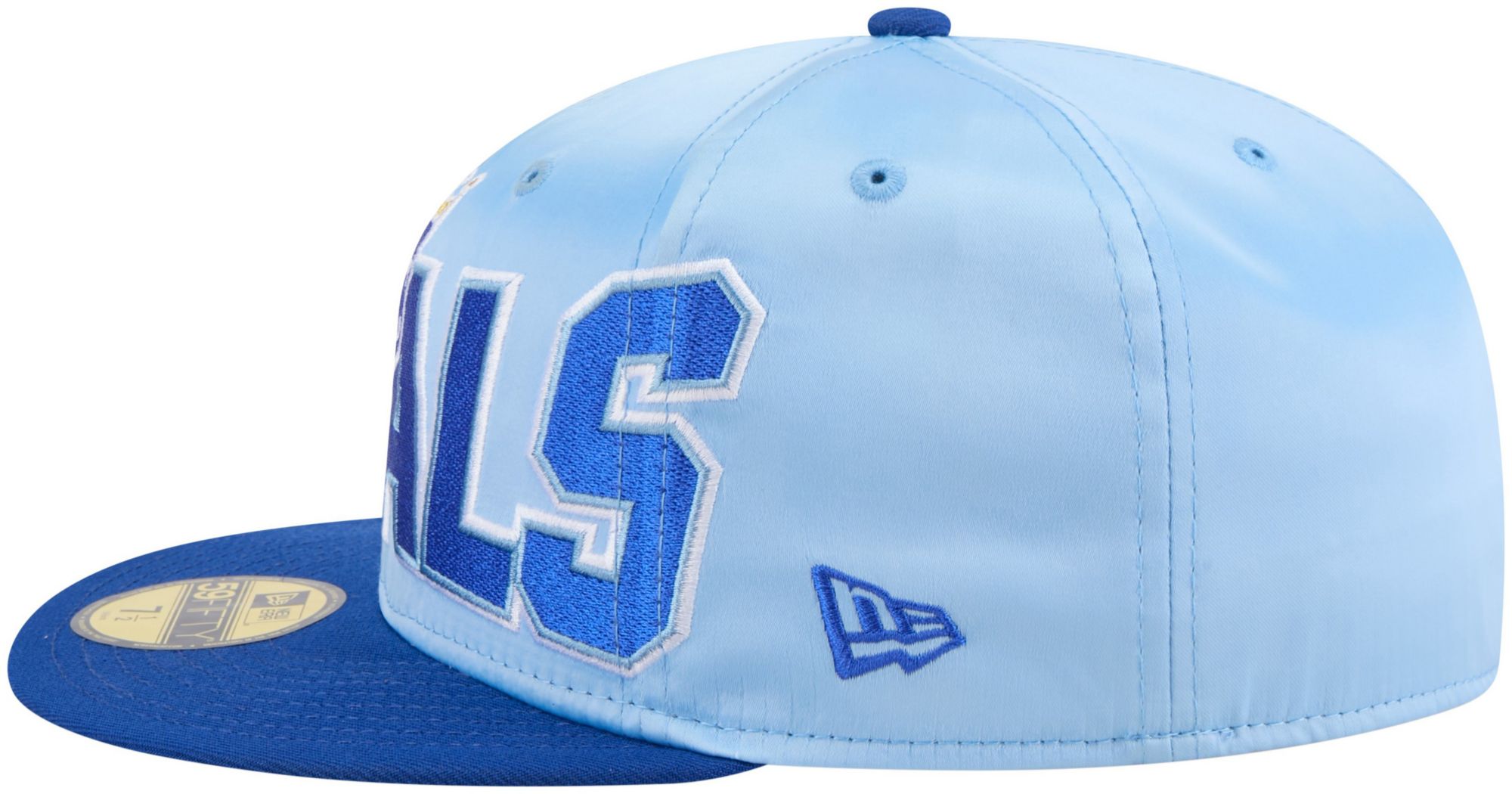 New Era Adult Kansas City Royals Light Blue Satin 59Fifty Fitted Hat product image