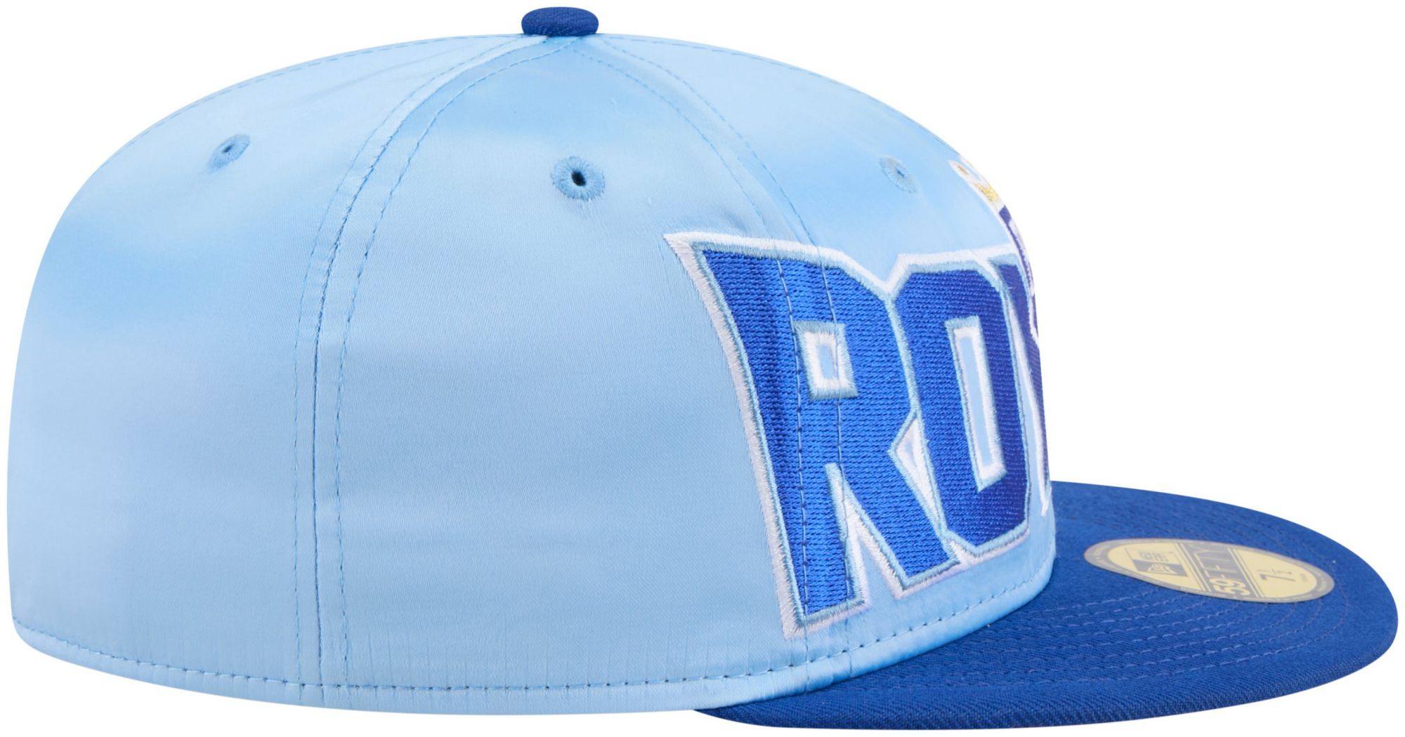 New Era Adult Kansas City Royals Light Blue Satin 59Fifty Fitted Hat product image