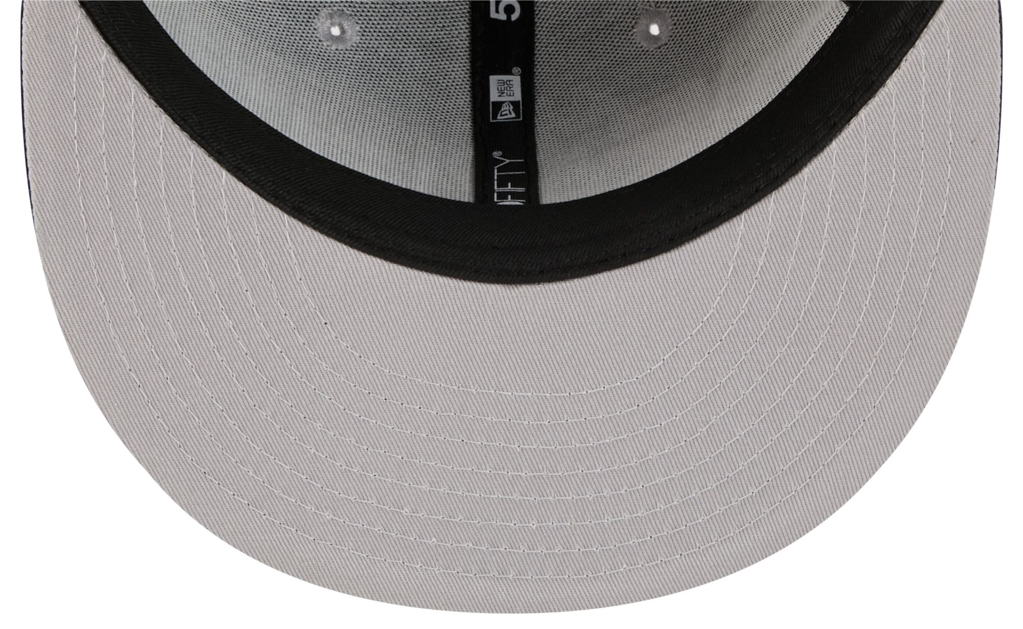 New Era Adult New York Yankees Grey Satin 59Fifty Fitted Hat product image