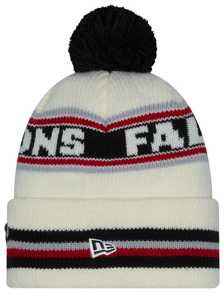 New Era Adult Atlanta Falcons White Classic Knit Beanie product image
