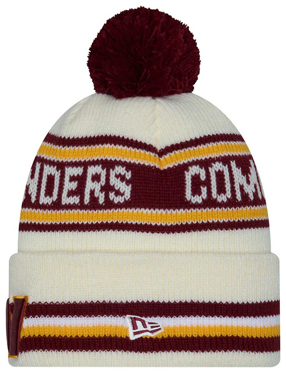 New Era Adult Washington Commanders White Classic Knit Beanie product image