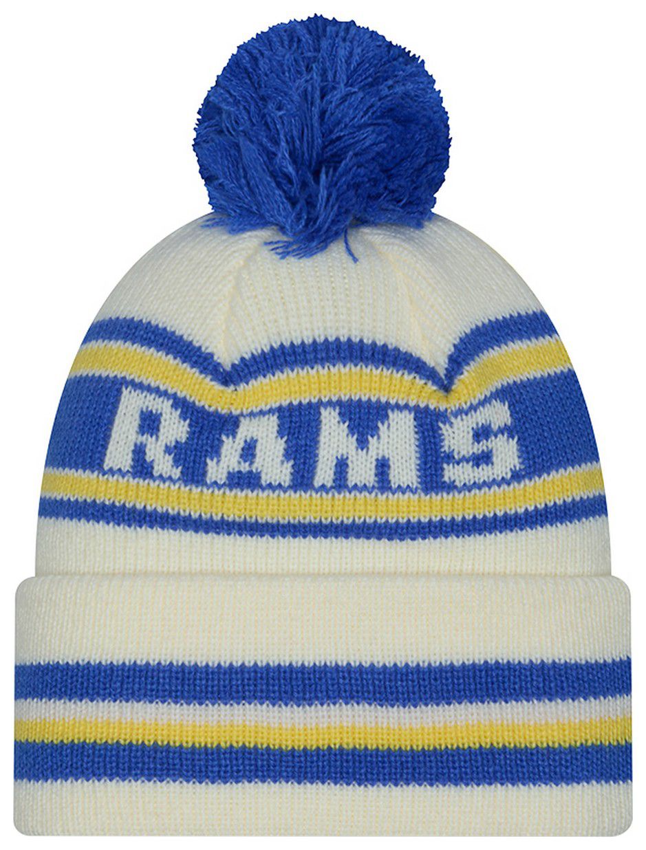 New Era Adult Los Angeles Rams White Classic Knit Beanie product image