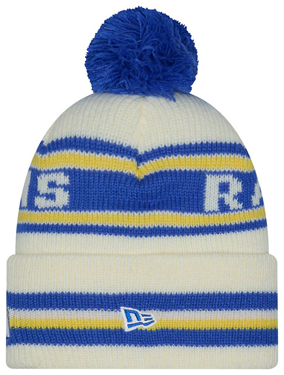 New Era Adult Los Angeles Rams White Classic Knit Beanie product image