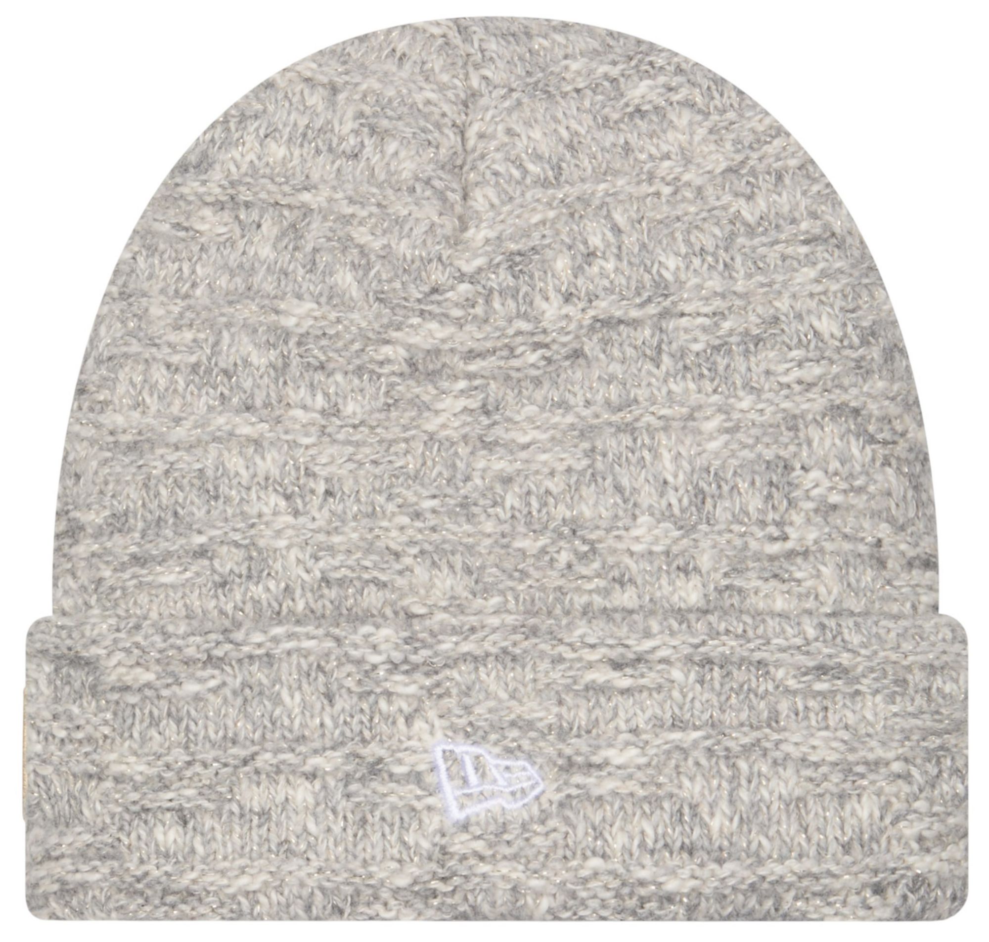 New Era Women's Colorado Buffaloes Grey Metallic Cuffed Knit Beanie product image