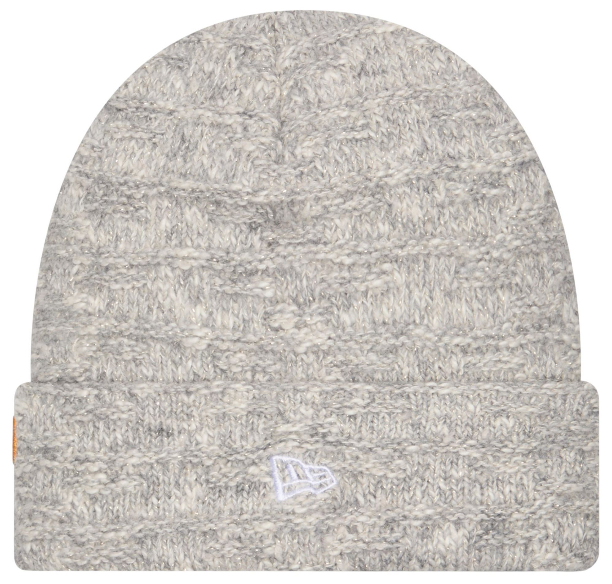 New Era Women's Tennessee Volunteers Grey Metallic Cuffed Knit Beanie product image