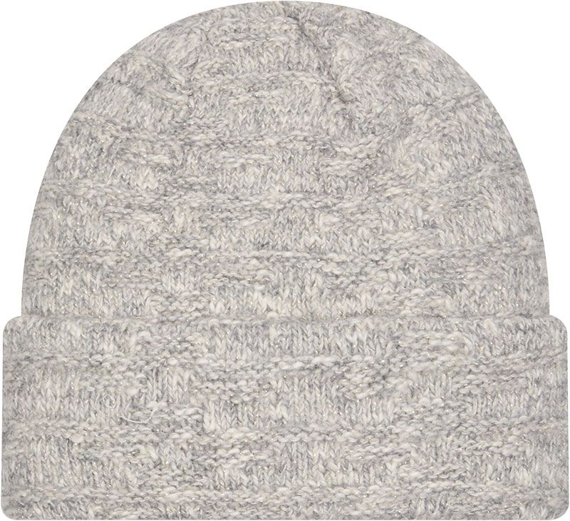 New Era Women's Texas Longhorns Grey Metallic Cuffed Knit Beanie product image