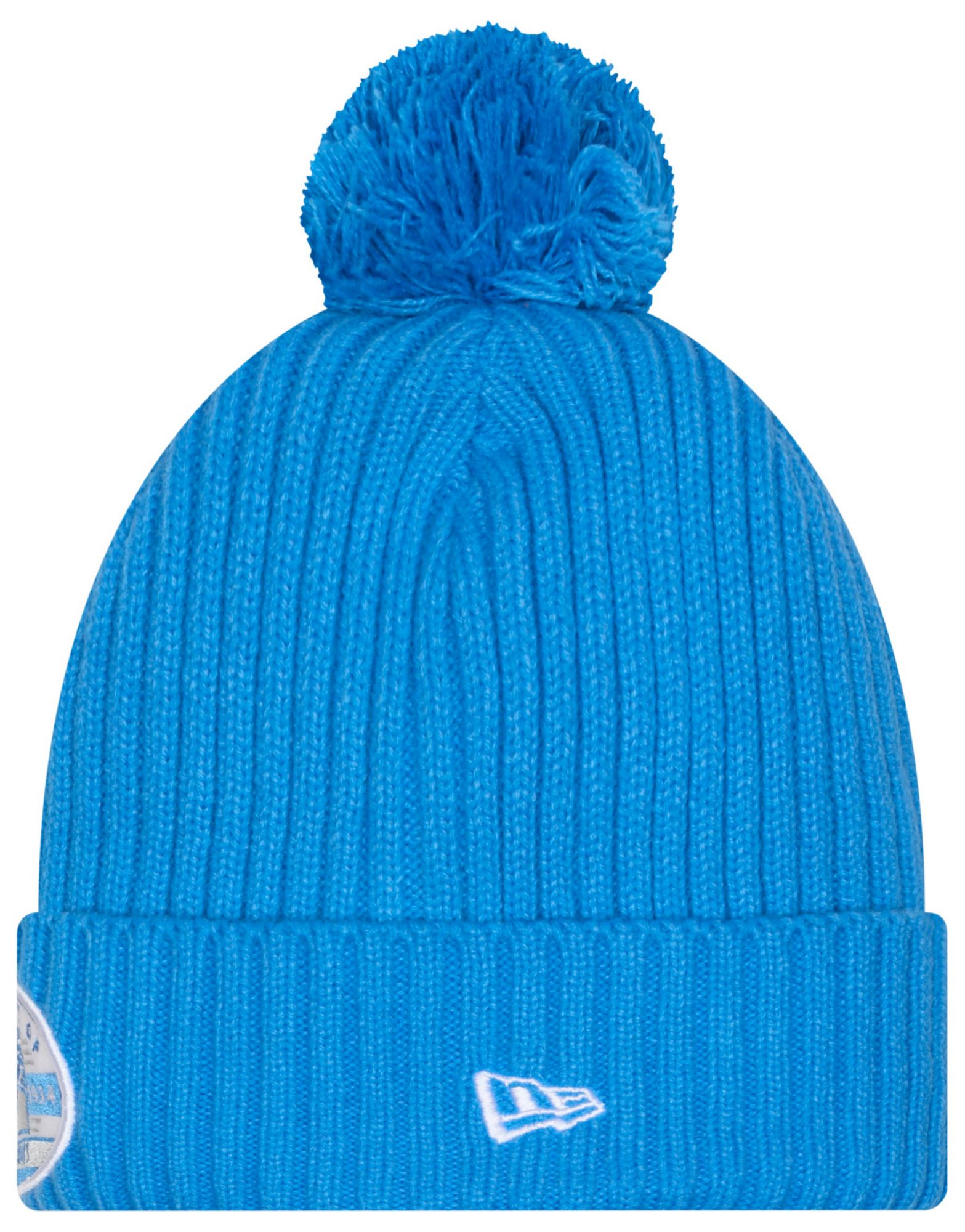 New Era Adult Detroit Lions Blue Property Cuffed Knit Beanie product image
