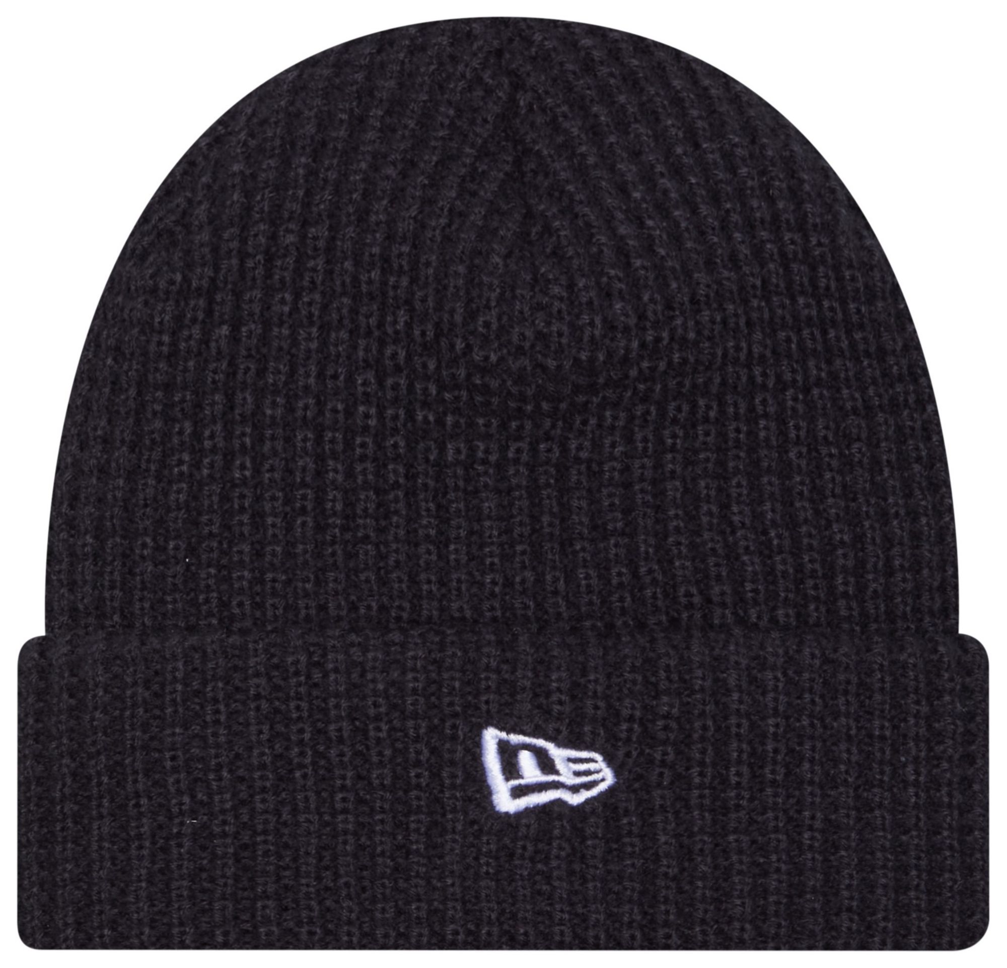 New Era Adult Chicago Bears Navy Waffle Knit Beanie product image