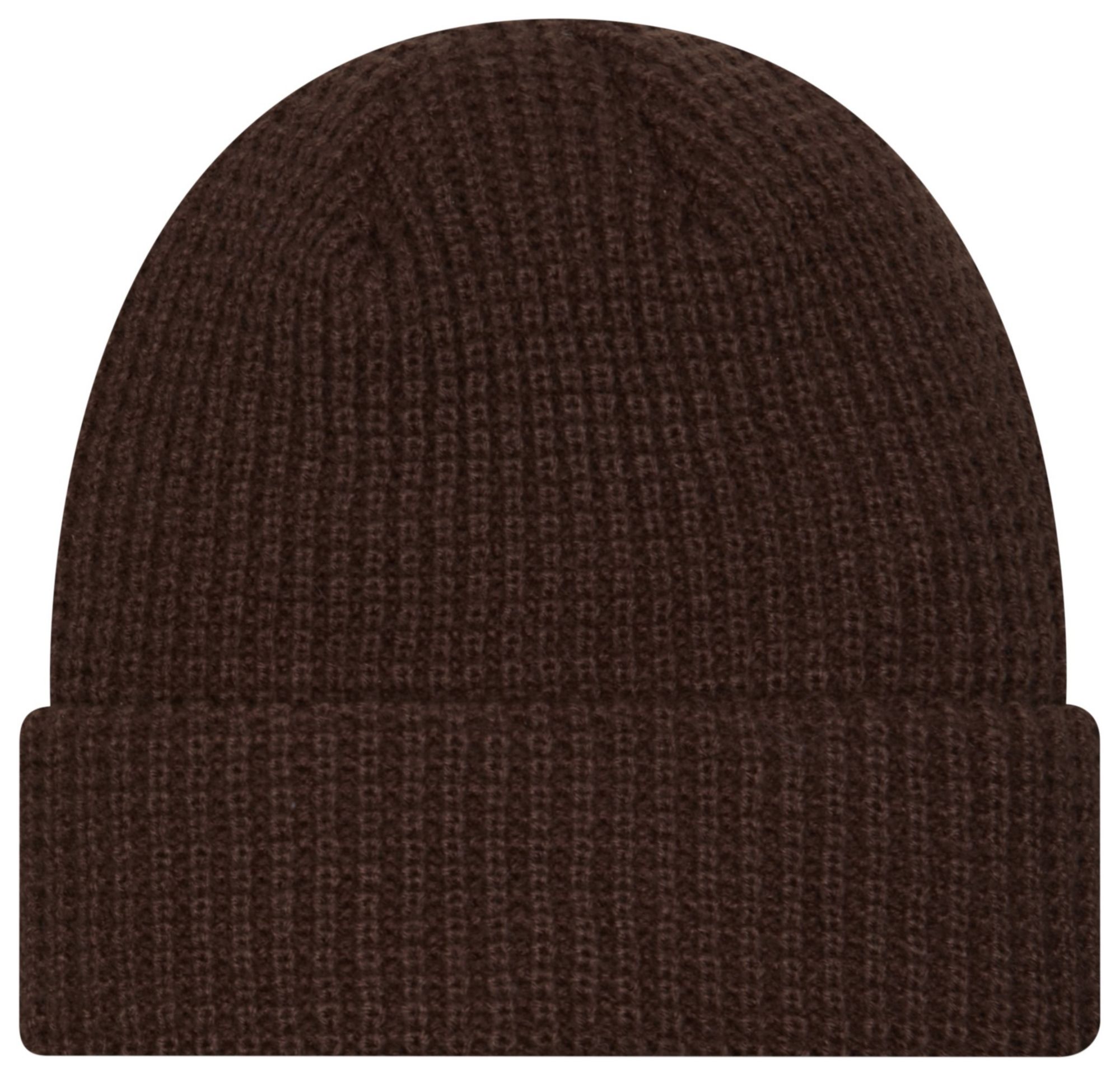 New Era Adult Cleveland Browns Brown Waffle Knit Beanie product image