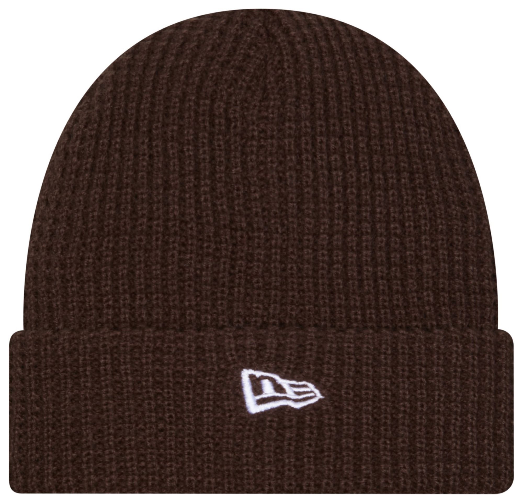 New Era Adult Cleveland Browns Brown Waffle Knit Beanie product image