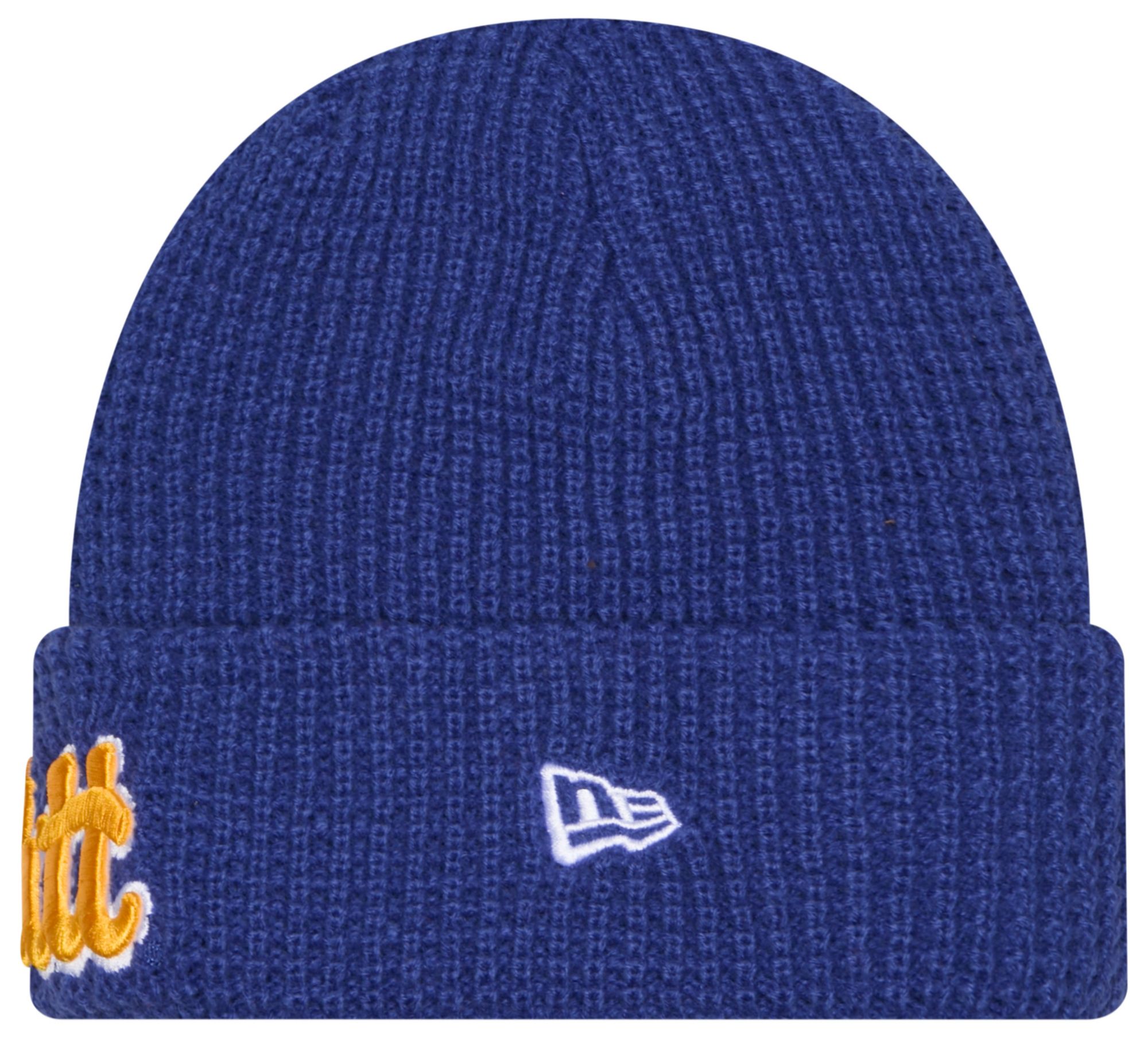 New Era Adult Pitt Panthers Royal Waffle Knit Beanie product image