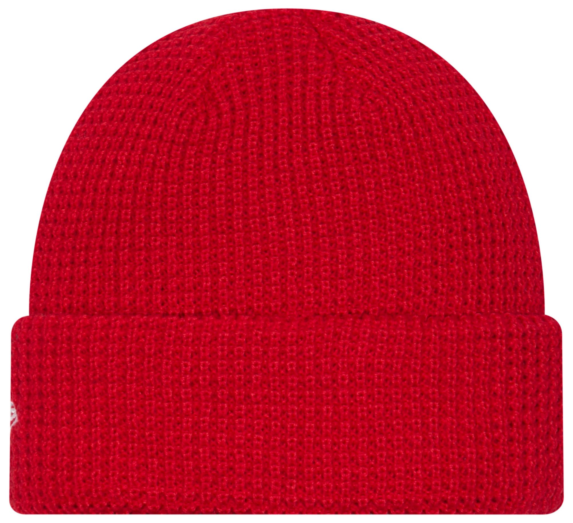New Era Adult Ohio State Buckeyes Red Waffle Knit Beanie product image
