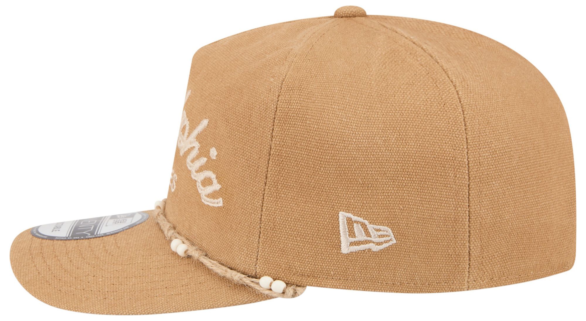 New Era Adult Philadelphia Eagles Bead Rope Beige Golfer Hat product image