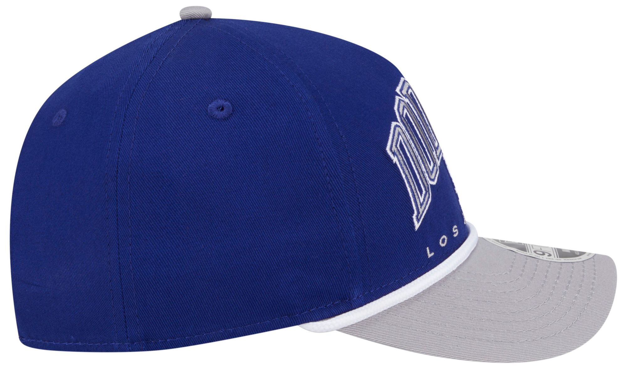 New Era Adult Los Angeles Dodgers Royal Arch Meduim Crown 9Forty Adjustable Hat product image