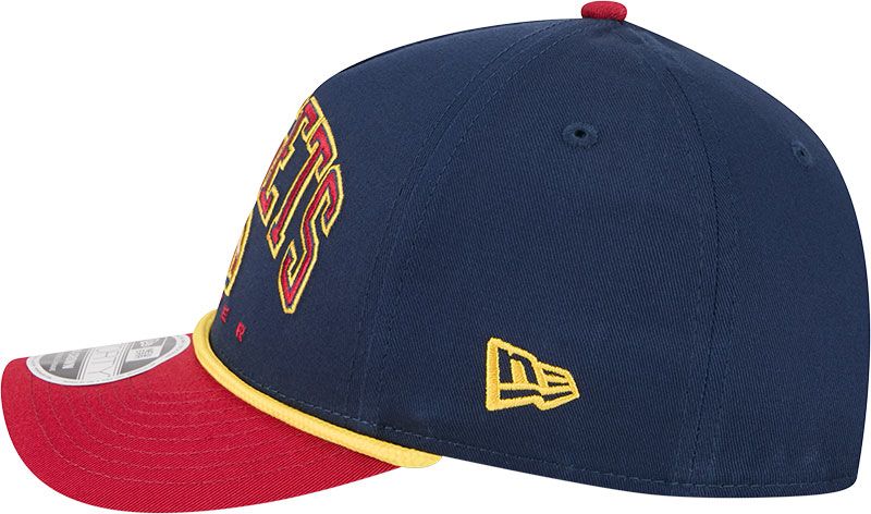 New Era Adult Denver Nuggets Navy Arch Rope 9Forty M-Crown A-Frame Adjustable Hat product image