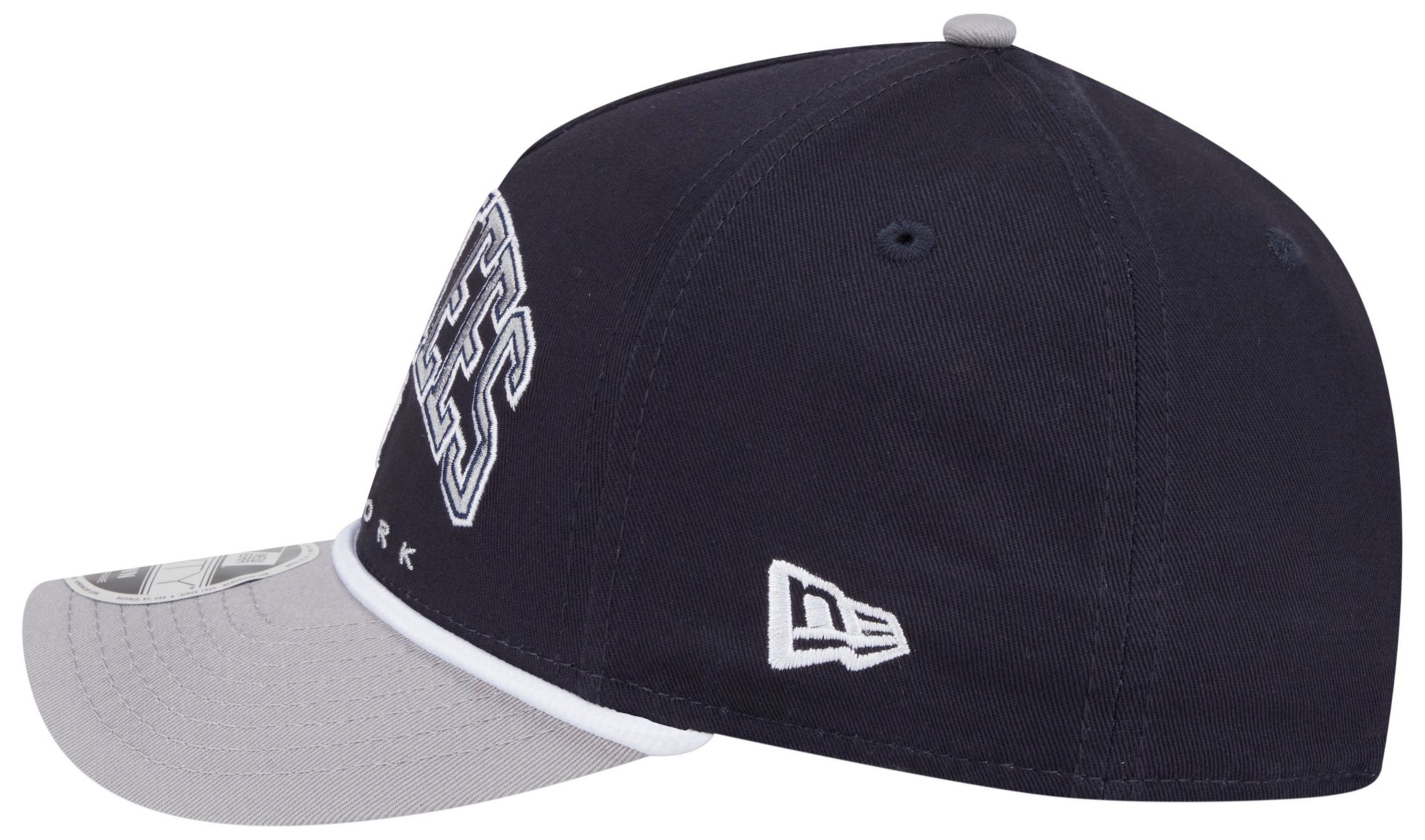 New Era Adult New York Yankees Navy Arch Meduim Crown 9Forty Adjustable Hat product image