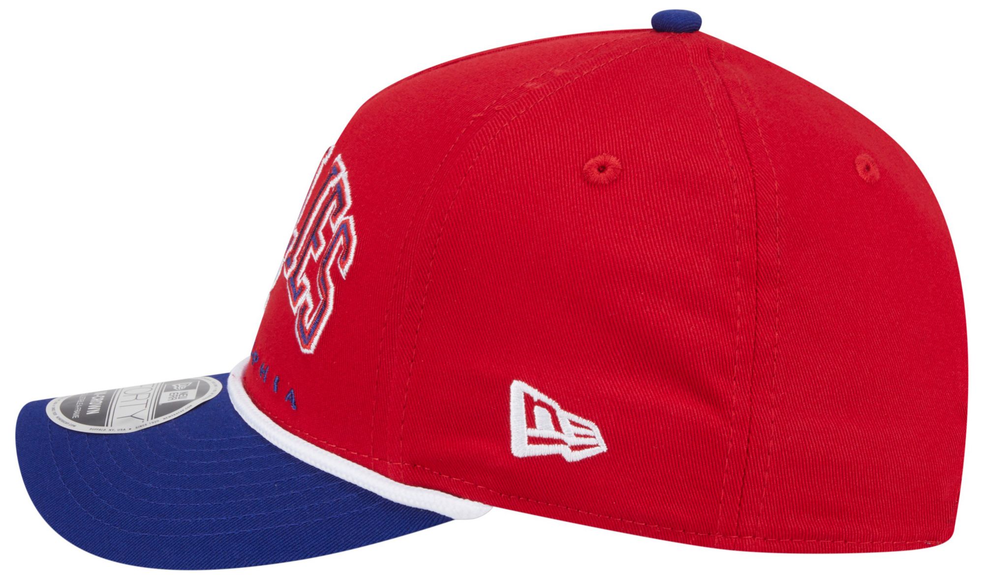 New Era Adult Philadelphia Phillies Red Arch Meduim Crown 9Forty Adjustable Hat product image