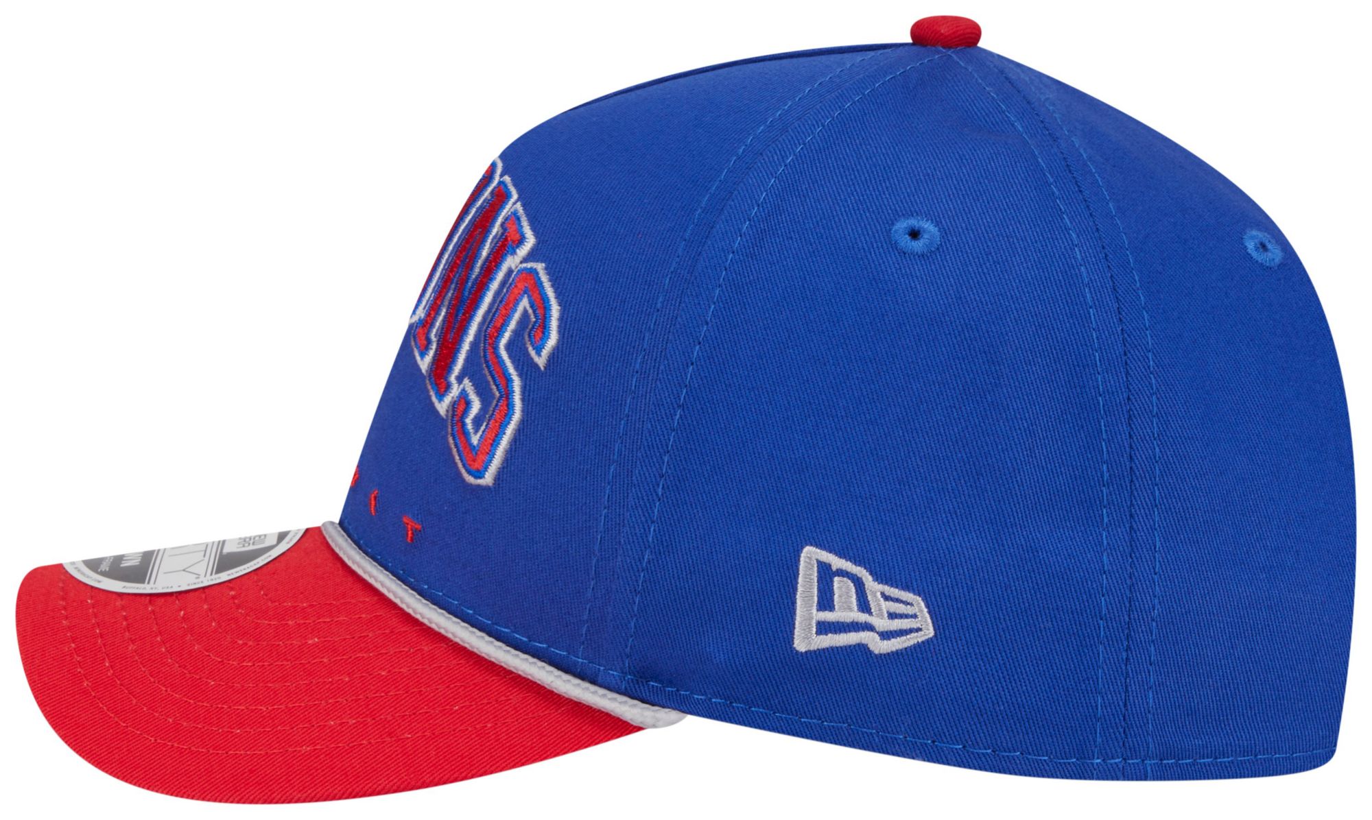 New Era Adult Detroit Pistons Blue Arch Rope 9Forty M-Crown A-Frame Adjustable Hat product image