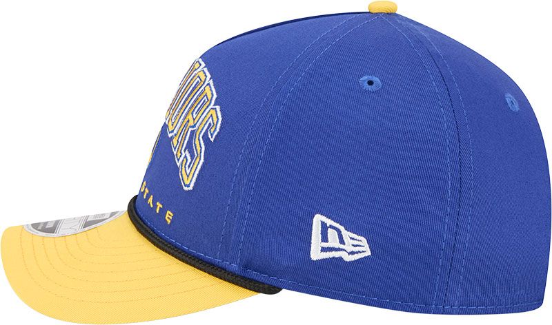 New Era Adult Golden State Warriors Blue Arch Rope 9Forty M-Crown A-Frame Adjustable Hat product image