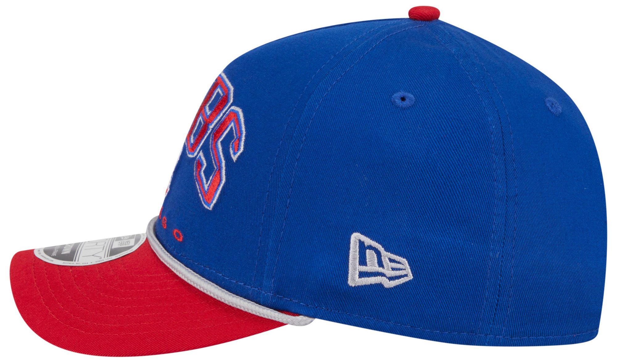 New Era Adult Chicago Cubs Blue Arch Meduim Crown 9Forty Adjustable Hat product image
