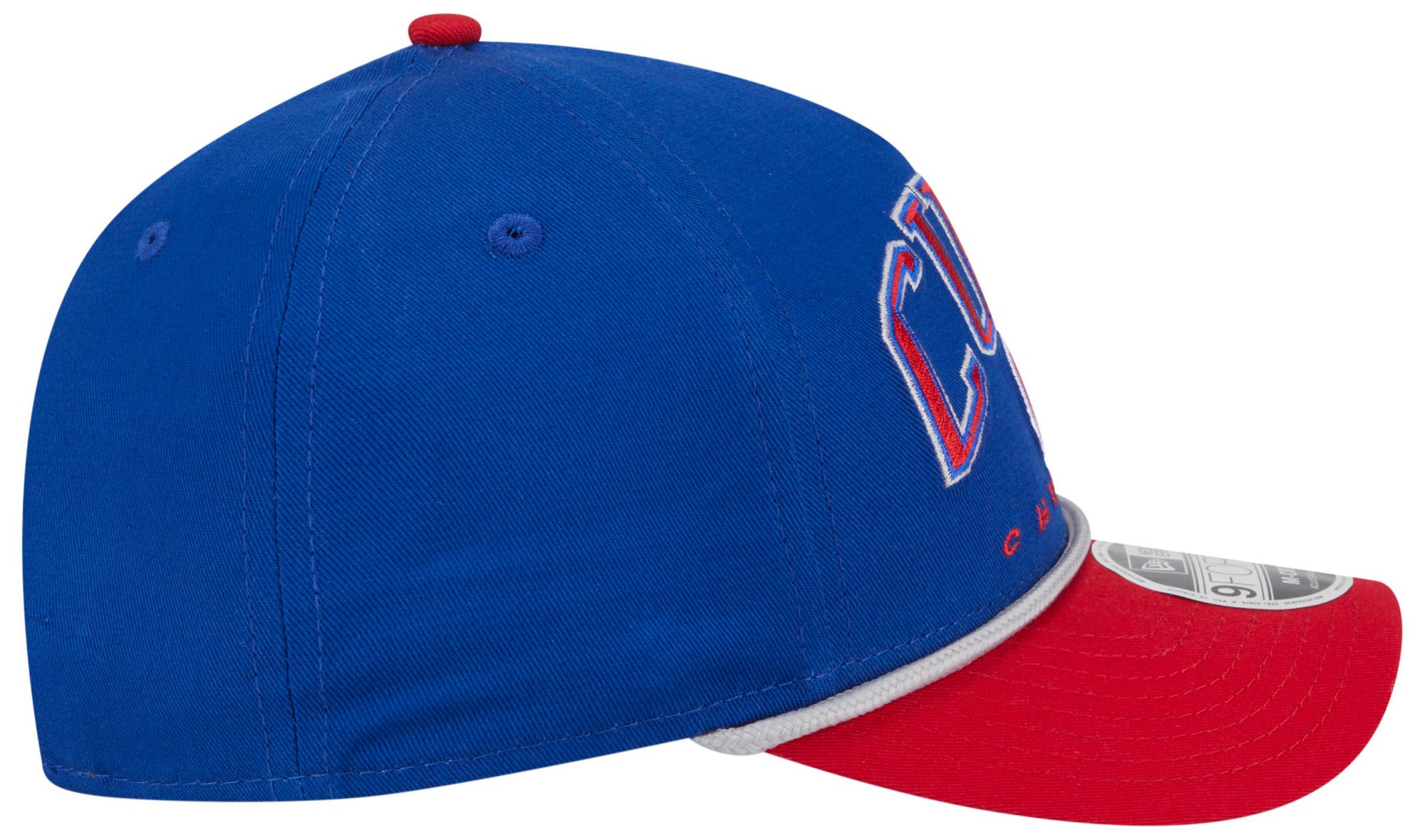New Era Adult Chicago Cubs Blue Arch Meduim Crown 9Forty Adjustable Hat product image