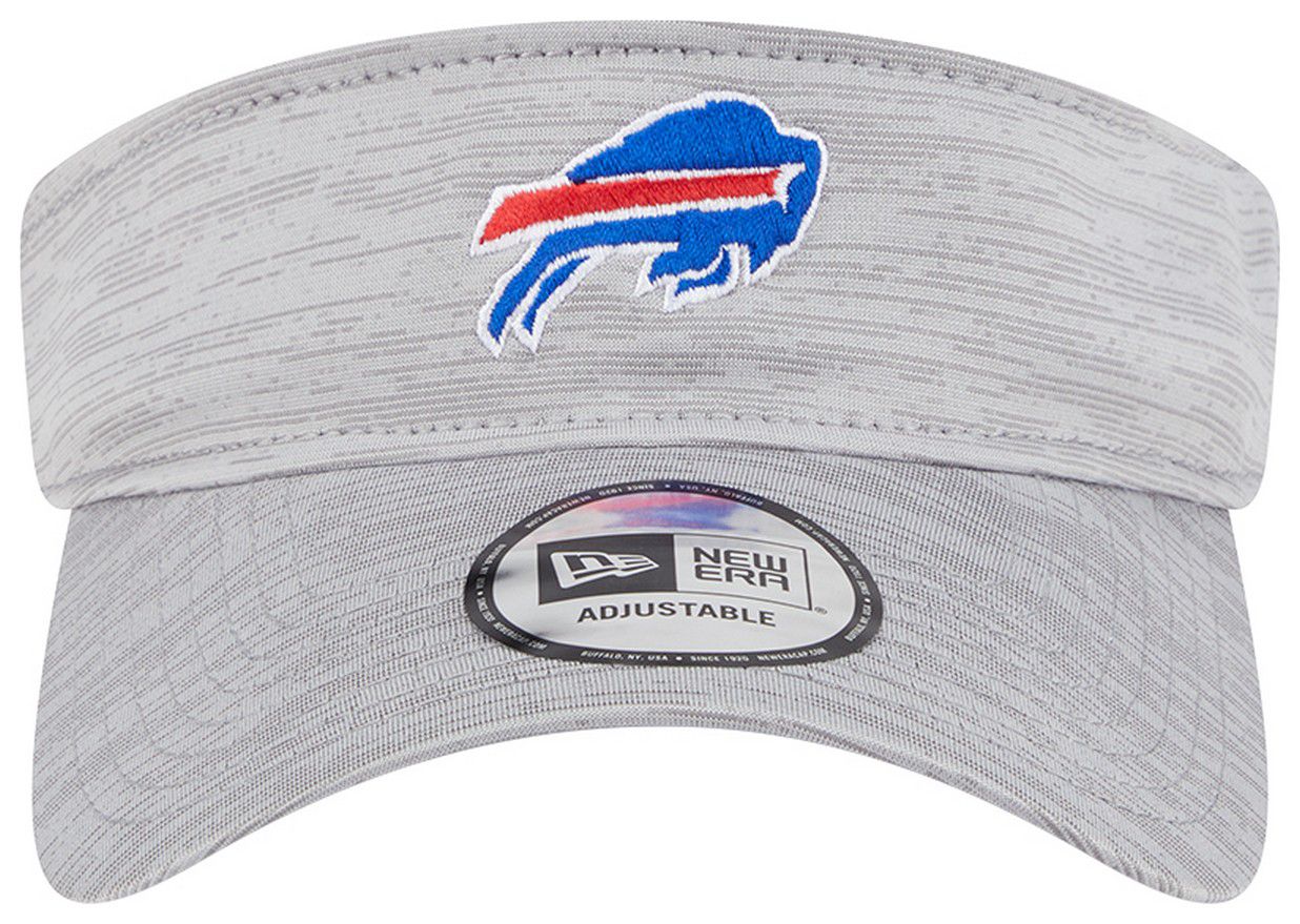 New Era Adult Buffalo Bills Grey Heathered Adjustable Visor product image