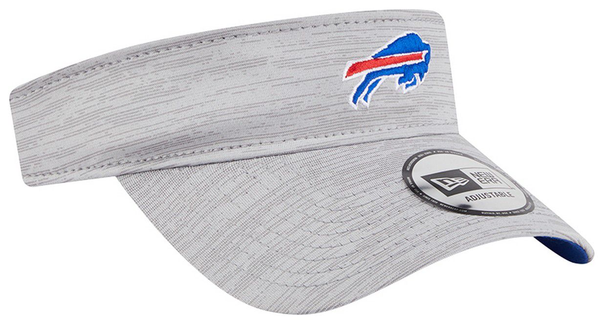 New Era Adult Buffalo Bills Grey Heathered Adjustable Visor product image