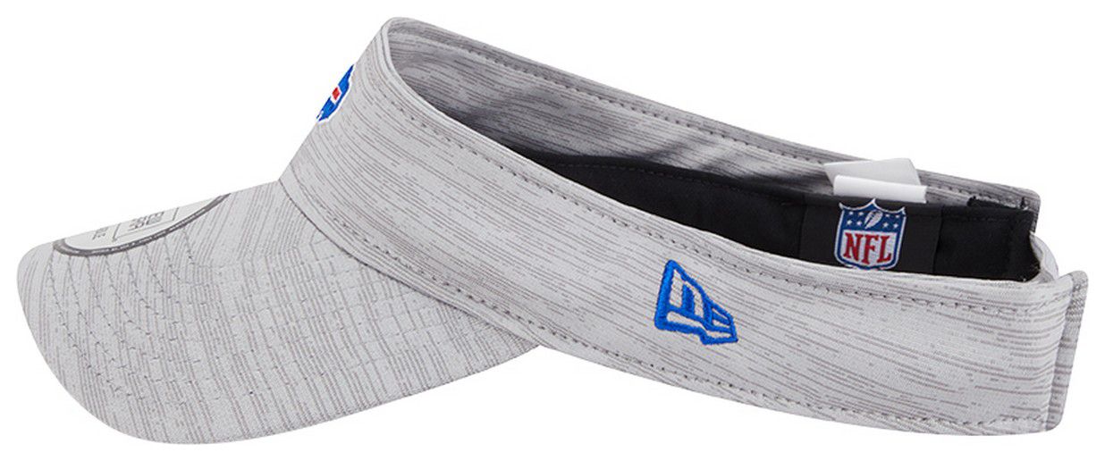 New Era Adult Buffalo Bills Grey Heathered Adjustable Visor product image