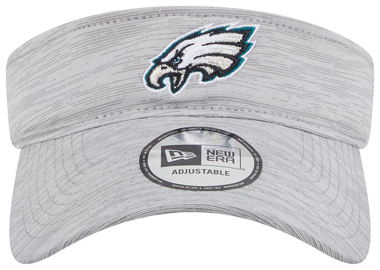 New Era Adult Philadelphia Eagles Heathered Grey Adjustable Visor product image