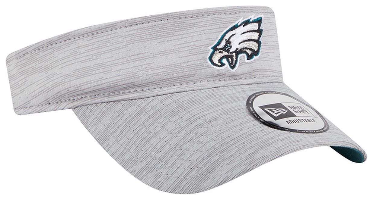 New Era Adult Philadelphia Eagles Heathered Grey Adjustable Visor product image