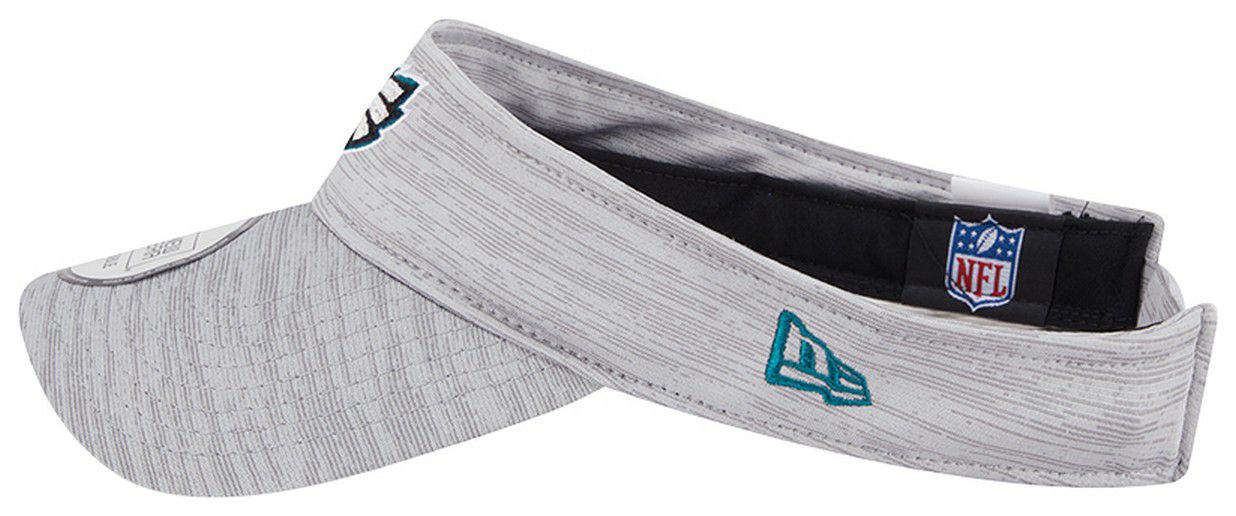 New Era Adult Philadelphia Eagles Heathered Grey Adjustable Visor product image