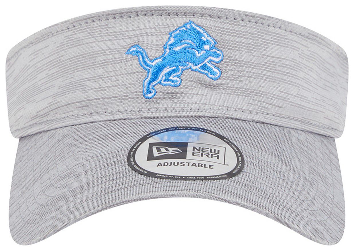 New Era Adult Detroit Lions Heathered Grey Adjustable Visor product image