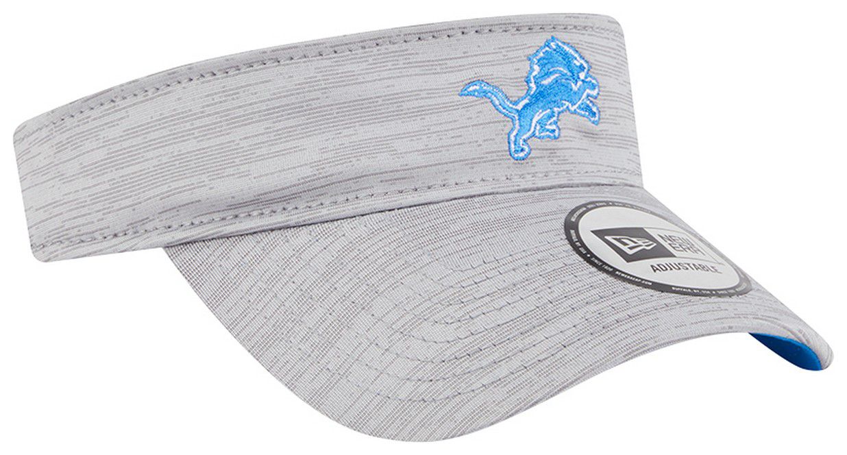 New Era Adult Detroit Lions Heathered Grey Adjustable Visor product image