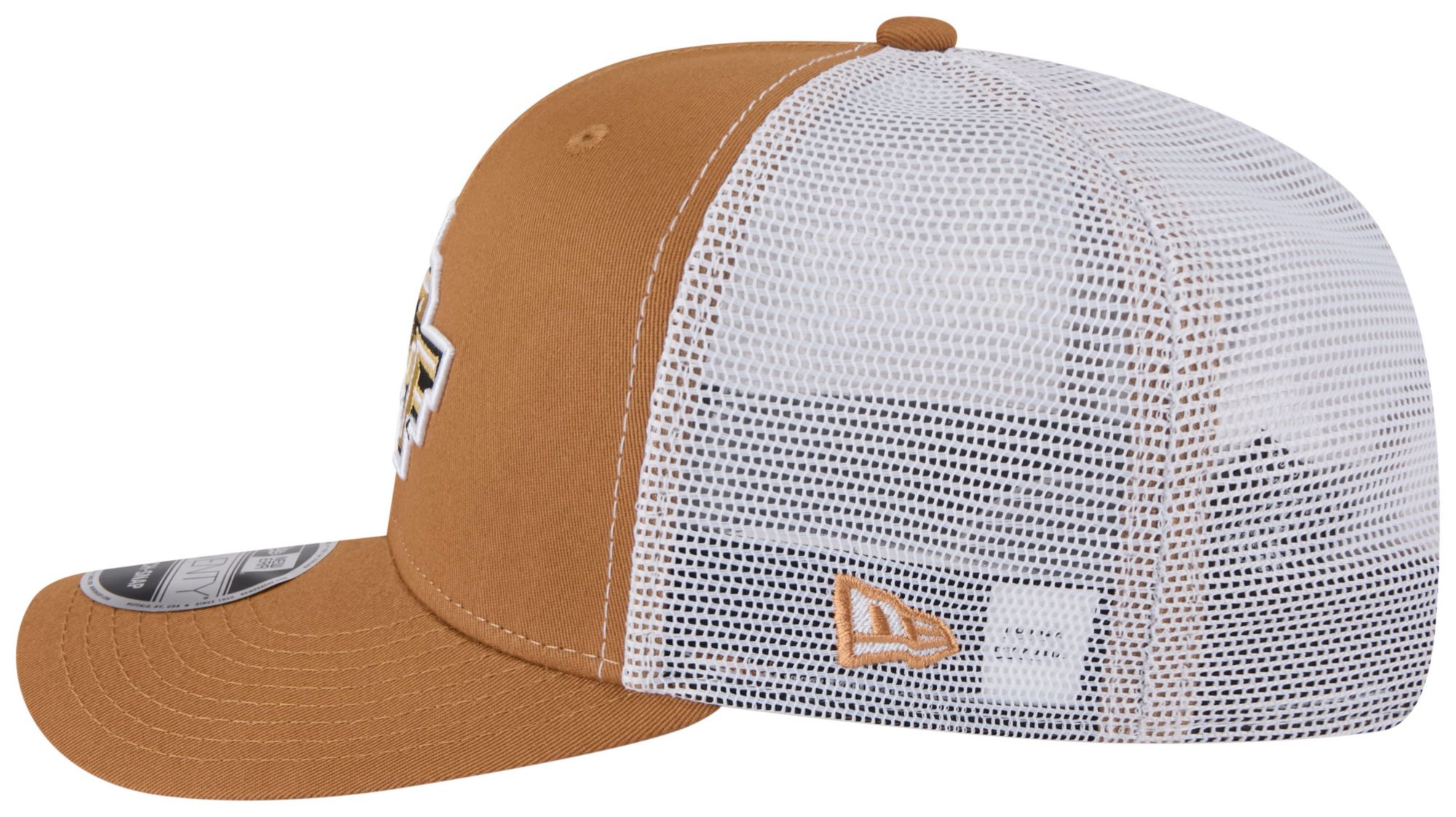 New Era Adult UCF Knights Brown EG Trucker 9Seventy Adjustable Stretch-Snap Hat product image
