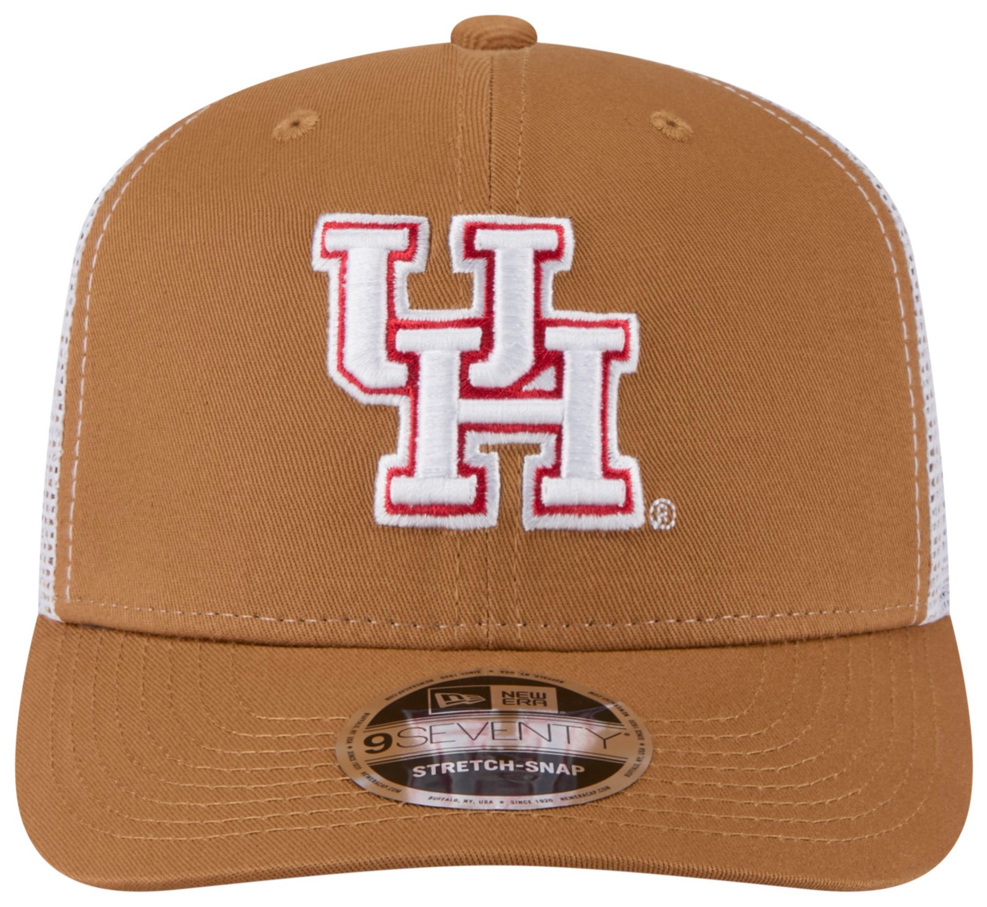 New Era Adult Houston Cougars Brown EG Trucker 9Seventy Adjustable Stretch-Snap Hat product image